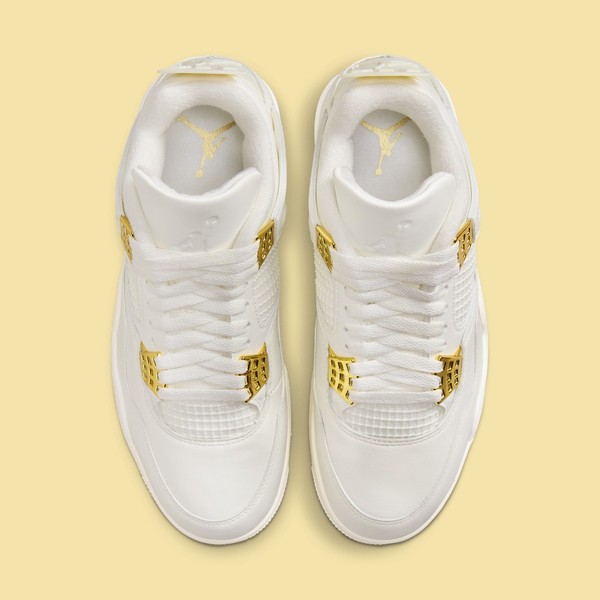 ◆正規品◆NIKE AIR JORDAN 4 LLIC GOLD(W)◆関税/送料込◆ Air Jordan 4 Retro Women's Shoes. Nike JP